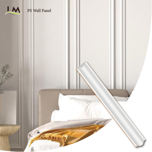 Garniture décorative imperméable de bâti de rail de chaise flexible de la meilleure qualité PS pour la protection et la finition de bord de mur